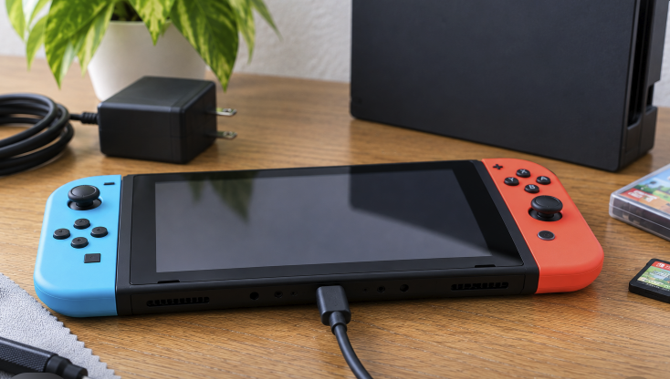 充電ランプが点灯しない…Switch修理前に確認したいポイント